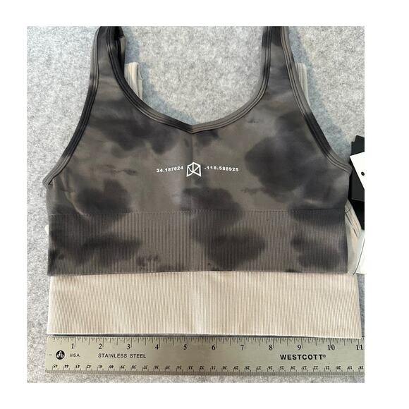 New Set of 2 Rawgear Pullover Strapback Activewear Bra Size XS - Picture 1 of 8